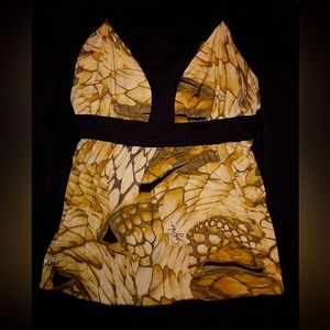 Baby Phat top with Open Back